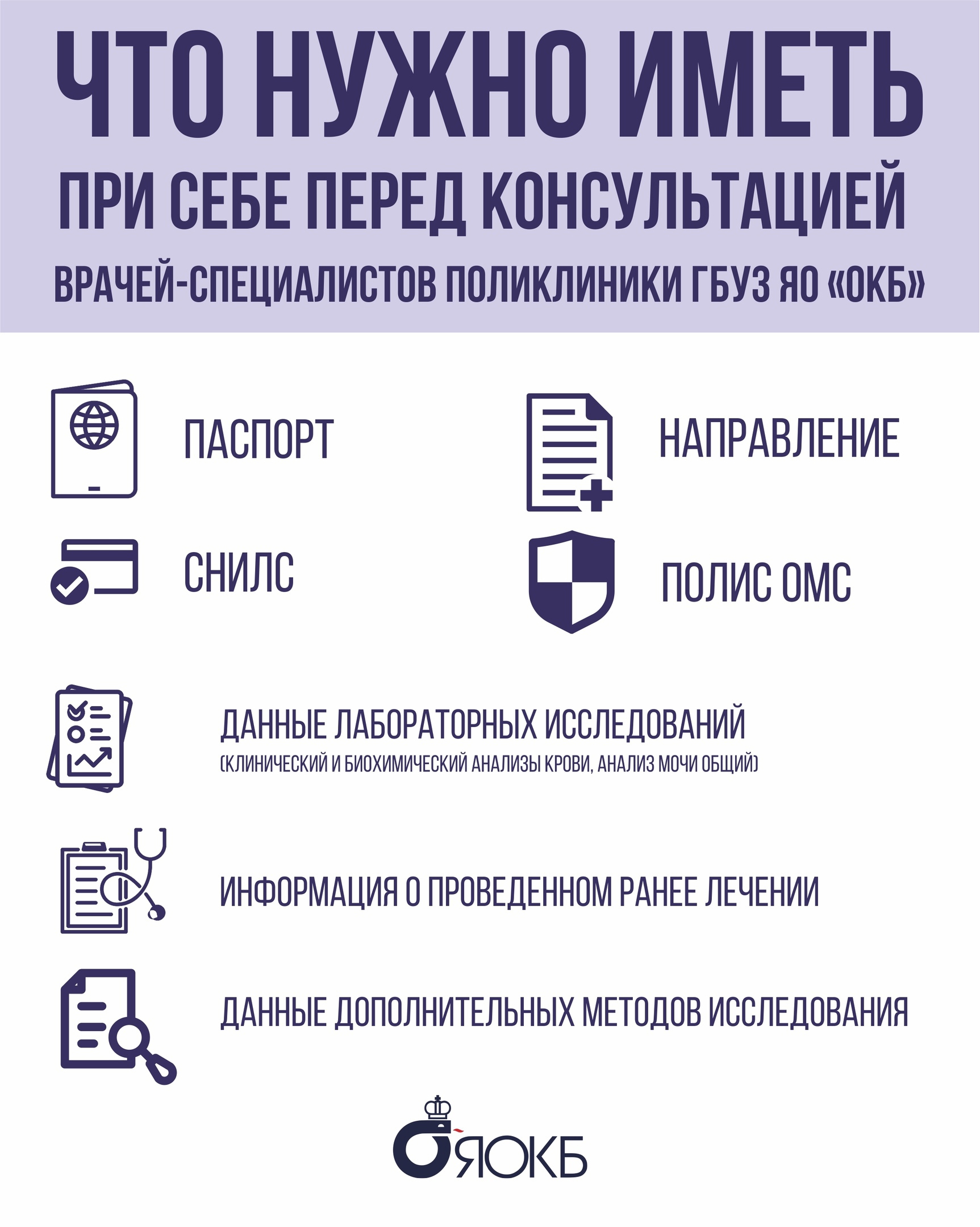 Поликлиника – Государственное бюджетное учреждение здравоохранения  Ярославской области «Областная клиническая больница»